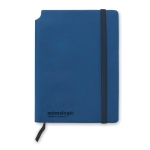 Carnet Uptown couleur bleu vue principale