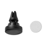 Support magnétique pour téléphone à fixer sur la grille d'aération couleur noir deuxième vue