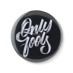 Badge décapsuleur personnalisé Ø58 mm Chapa Abridor PinCap couleur blanc sixième vue