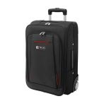 Valise personnalisée avec intérieur doublé, capacité de 30L Aerial couleur rouge image avec logo