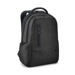 Sac à dos imperméable pour ordinateur, dos rembourré 17'' PowerTech couleur noir première vue