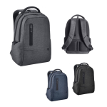 Sac à dos imperméable pour ordinateur, dos rembourré 17'' PowerTech diverses couleurs