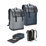 Sac à dos pour ordinateur de 17´´ en tissu de haute densité Courier diverses couleurs