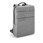 Sac à dos élégant rembourré pour ordinateur de 15,6 pouces GreyLine couleur gris