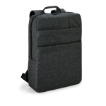 Sac à dos élégant rembourré pour ordinateur de 15,6 pouces GreyLine couleur gris foncé