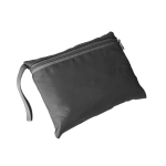 Sacs à dos pliable avec ripstop et poche avant Basic Fold couleur noir troisième vue