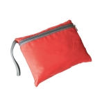Sacs à dos pliable avec ripstop et poche avant Basic Fold couleur rouge troisième vue