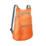 Sacs à dos pliable avec ripstop et poche avant Basic Fold couleur orange