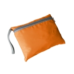 Sacs à dos pliable avec ripstop et poche avant Basic Fold couleur orange troisième vue