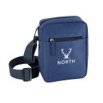 Sac bandoulière publicitaire classique pour les clients Lowlands couleur bleu image avec logo