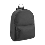 Sacs à dos avec poche sur le devant et bretelles rembourrées Colors couleur noir