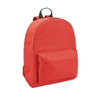 Sacs à dos avec poche sur le devant et bretelles rembourrées Colors couleur rouge