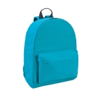 Sacs à dos avec poche sur le devant et bretelles rembourrées Colors couleur bleu ciel