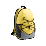 Sac de voyage avec poches, filet et bretelles rembourrées Trekking couleur jaune