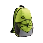 Sac de voyage avec poches, filet et bretelles rembourrées Trekking couleur vert clair