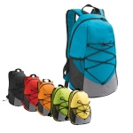 Sac de voyage avec poches, filet et bretelles rembourrées Trekking diverses couleurs