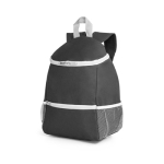 Sac à dos isotherme personnalisé avec poches en filet Discover couleur noir