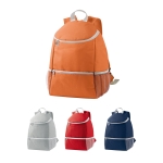 Sac à dos isotherme personnalisé avec poches en filet Discover diverses couleurs