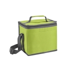 Glacière personnalisable avec sangle ajustable et poche frontale Cube couleur vert clair