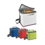 Glacière personnalisable avec sangle ajustable et poche frontale Cube diverses couleurs