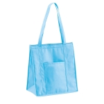 Sac isotherme non-tissé pour les courses 80 g/m2 Shopper couleur bleu ciel