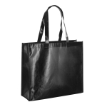 Sacs non tissés pas cher avec pelliculage brillant 110 g/m2 Couleurs couleur noir