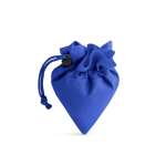 Sac cabas publicitaire 190T Framboise en polyester pliable couleur bleu roi
