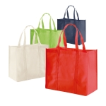 Sac de course personnalisé grand modèle non tissé 80 g/m2 Maltby diverses couleurs