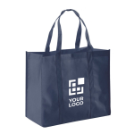 Sac de course personnalisé grand modèle non tissé 80 g/m2 Maltby avec zone d'impression