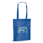 Sac en non-tissé thermoscellé avec anses longues 80g/m2 image avec logo