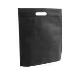 Sacs promotionnel non tissés aux couleurs vives 80 g/m2 Gallery couleur noir
