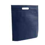Sacs promotionnel non tissés aux couleurs vives 80 g/m2 Gallery couleur bleu