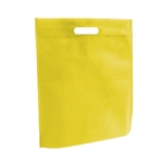Sacs promotionnel non tissés aux couleurs vives 80 g/m2 Gallery couleur jaune