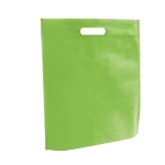 Sacs promotionnel non tissés aux couleurs vives 80 g/m2 Gallery couleur vert clair