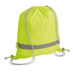Sacs cordon pour entreprise avec éléments réfléchissants NightShift couleur jaune