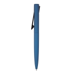 Stylos personnalisés en aluminium et plastique à encre bleue Museo couleur bleu roi