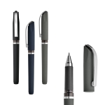 Joli stylo soft touch, gel et design exclusif en Encre Noire SoftGel diverses couleurs