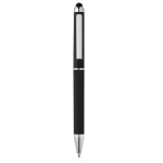 Stylo tactile en plastique avec finition en métal, Encre noire eTop couleur noir première vue
