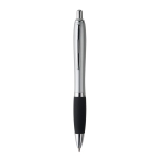 Stylos à bille d'affaires avec Encre Bleue antidérapante Silver&Color couleur noir première vue