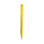 Stylo promotionnels au design très original avec Encre Bleue Geometric couleur jaune première vue