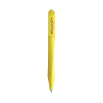 Stylo promotionnels au design très original avec Encre Bleue Geometric couleur jaune image avec logo 2