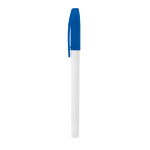 Stylo personnalisable avec capuchon et Encre Bleue Colorcap Print couleur bleu roi