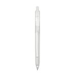 Stylo recyclés avec couleur translucide et encre bleue Recyclo couleur transparent première vue