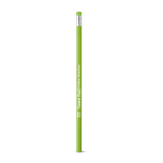 Crayon publicitaire personnalisable en quadrichromie UniColor couleur vert clair image avec logo