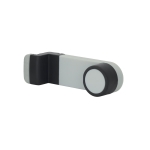 Support de smartphone pour la voiture avec logo imprimé Button couleur gris troisième vue