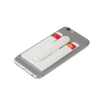 Porte-cartes en silicone avec adhésif pour téléphone MobileStand première vue
