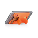 Porte-cartes en silicone avec adhésif pour téléphone MobileStand première vue
