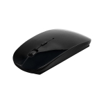 Souris sans fil à piles dans un boîtier Curve Plus couleur noir