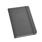 Carnet rigide en similicuir de couleur A5 pages unies Sketcher couleur gris