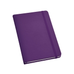 Carnet rigide en similicuir de couleur A5 pages unies Sketcher couleur violet